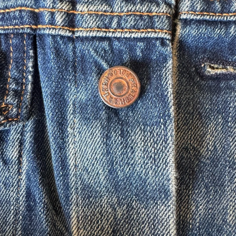 Ralph Lauren Polo Distressed Blue Denim Jacket - Picture 4 of 16